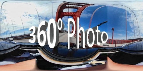 360 VR Photo: Driving The Golden Gate Bridge
